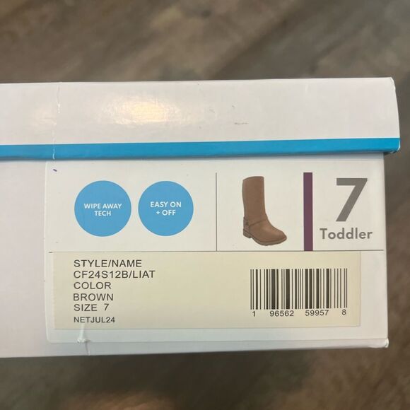 Carter's Liat Girls' High-Shaft Riding Boots-Size 7 - Picture 8 of 8